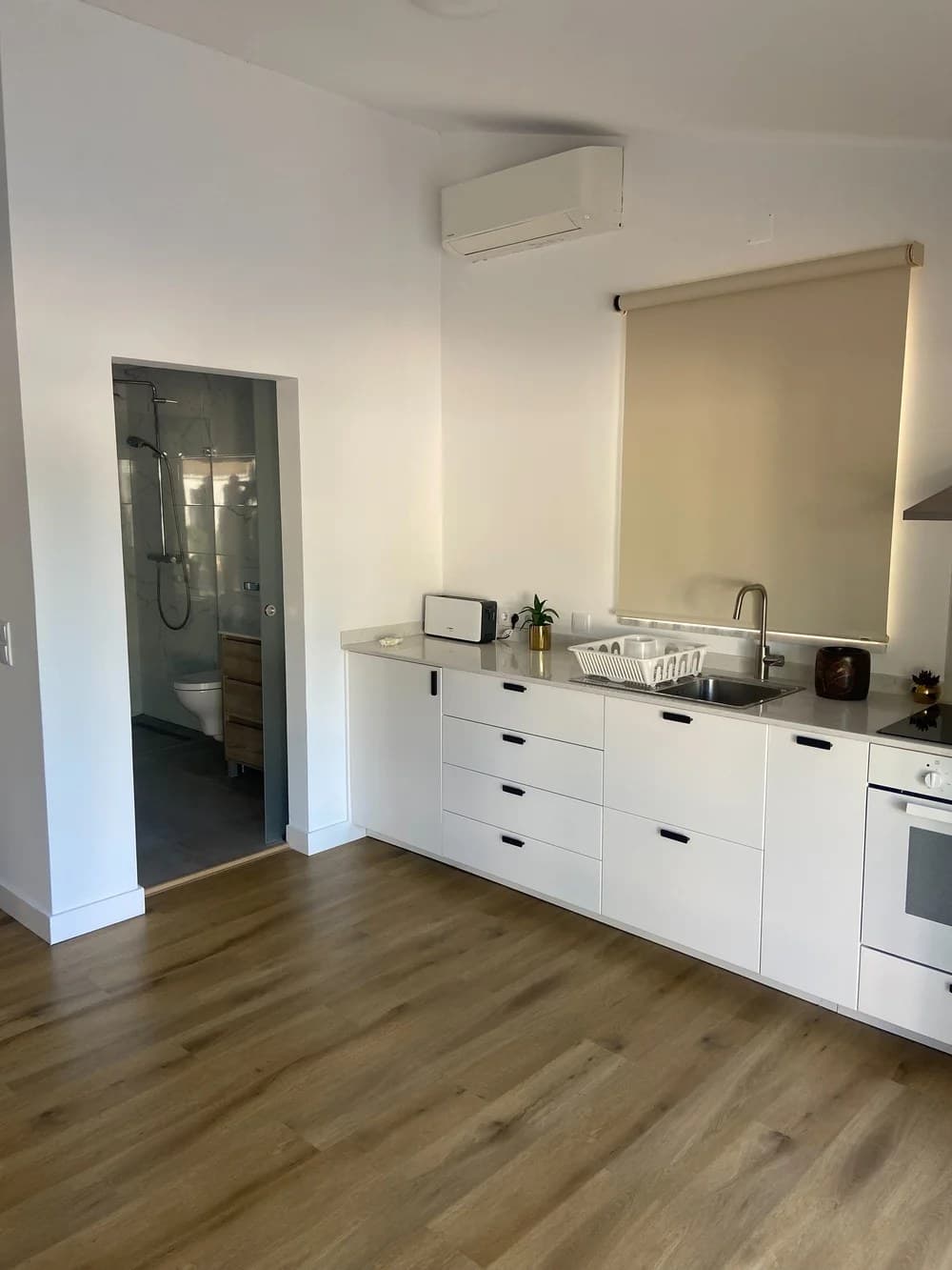 Kitchen area in Casa Azul
