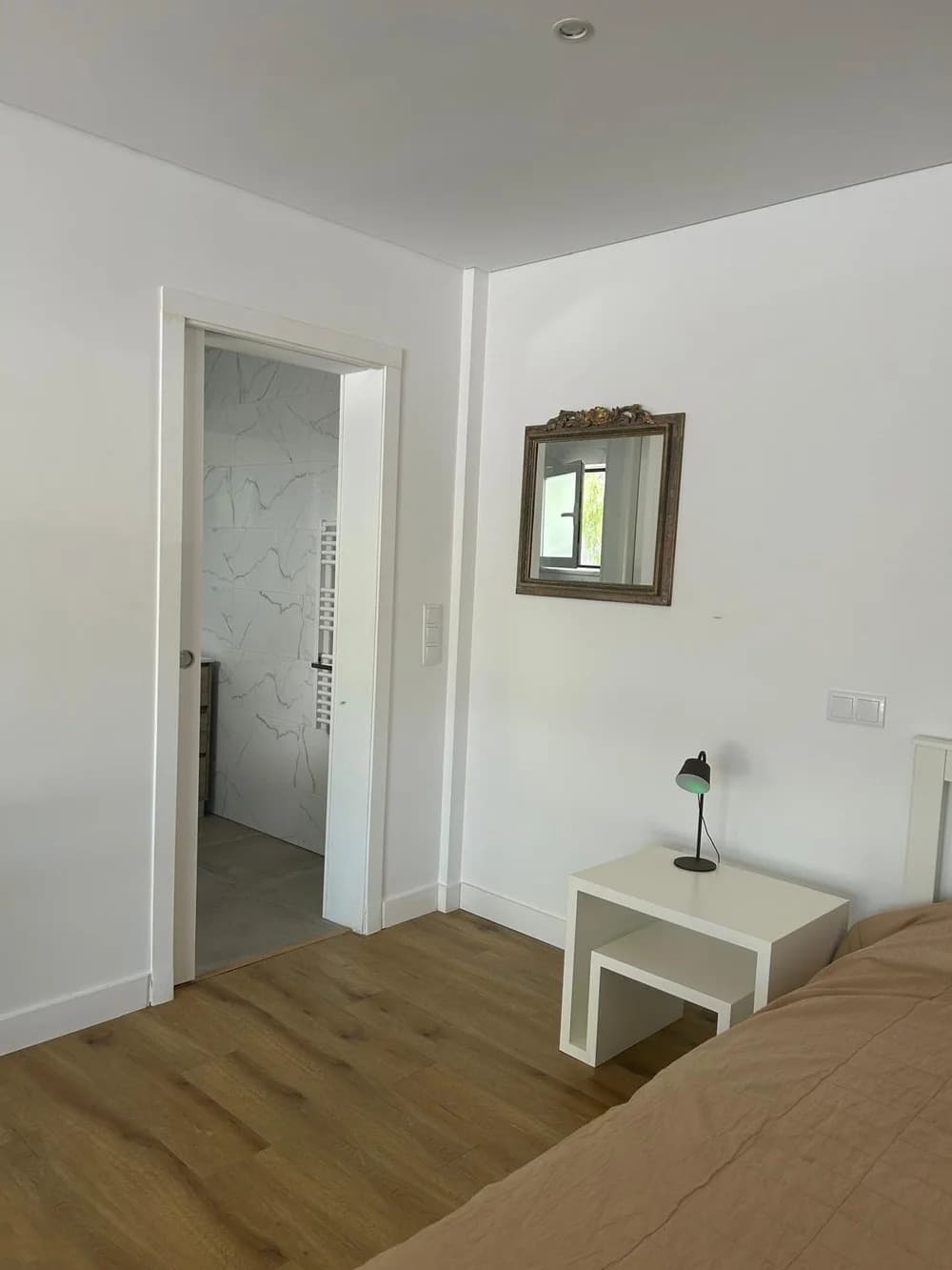 Spacious interior of Casa Verde studio apartment